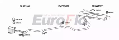 Система выпуска ОГ EuroFlo VWGOLP20D 0102LHD